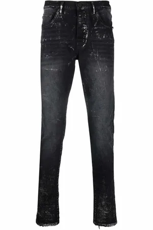 Purple Brand Low-rise slim-fit jeans
