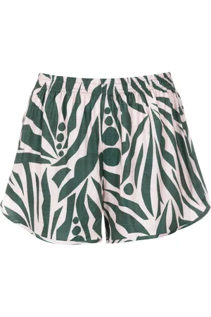 Lygia & Nanny Lee graphic-print mini shorts