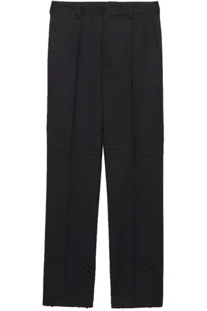 Prada Wide-leg wool trousers