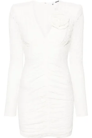 ROTATE Floral-lace pattern minidress
