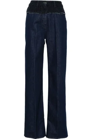 Givenchy Boucl??-panelled jeans