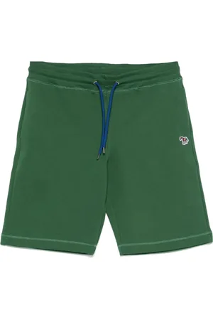 Paul Smith Zebra-patch track shorts
