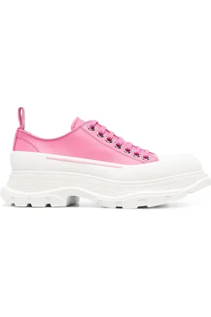 Alexander McQueen Chunky platform lace-up sneakers