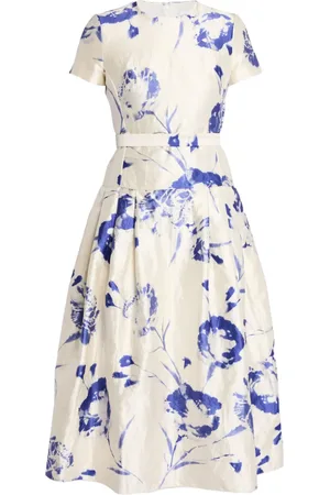 Erdem Floral-print tea dress