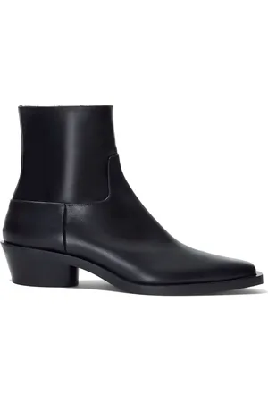 Proenza Schouler Bronco leather ankle boots