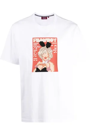 MOSTLY HEARD RARELY SEEN Bunny-print cotton T-shirt