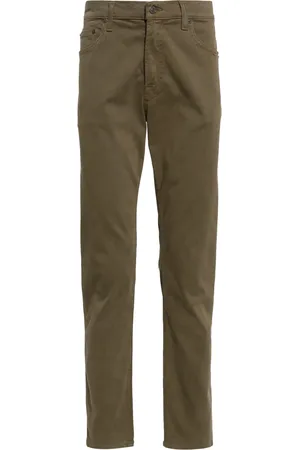 Citizens of Humanity Slim-cut cotton-blend trousers