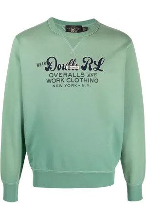 Ralph Lauren Slogan-print crew-neck sweatshirt