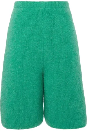 J.W.Anderson Logo-appliqu?? knit bermuda shorts
