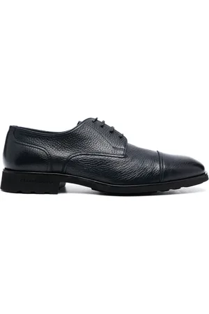 Casadei Anticato leather derby shoes
