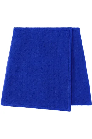 Proenza Schouler Tweed wrap miniskirt