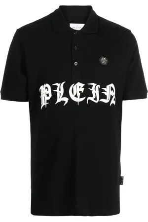 Philipp Plein Logo-print short-sleeved polo shirt