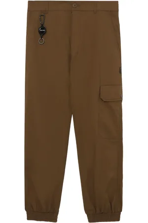 Izzue Hook-attachment stretch-cotton trousers