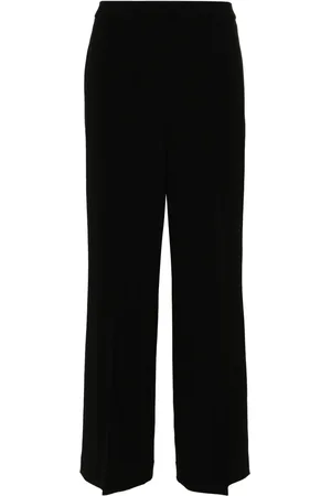 THEORY Mid-rise wide-leg trousers