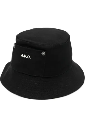 A.P.C. Logo-embroidered cotton bucket hat