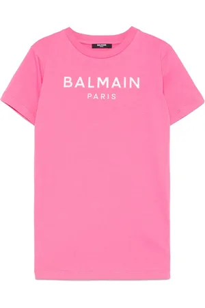 Balmain Logo-raised T-shirt