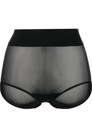 Wolford Semi-sheer elasticated briefs
