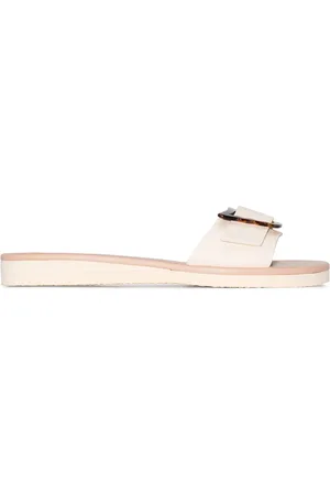 Ancient Greek Sandals Aglaia leather slides