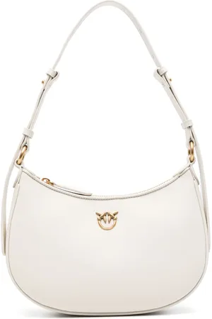 Pinko Love Birds leather shoulder bag