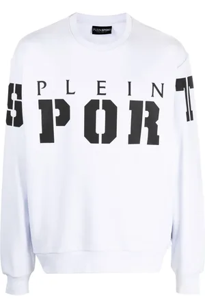 Philipp Plein LS logo-print cotton sweatshirt