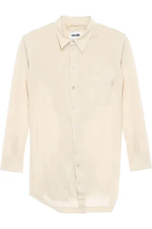MAGLIANO Asymmetric cotton shirt