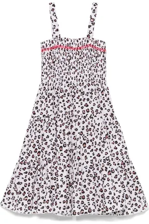 MONNALISA Leopard-print dress