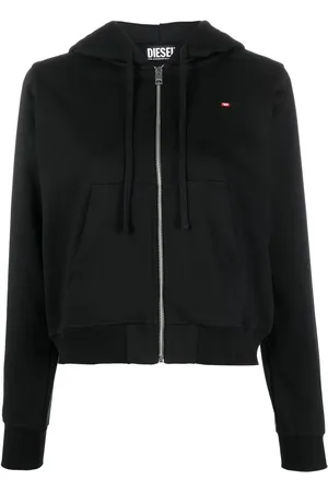 Diesel Drawstring zipped hoodie