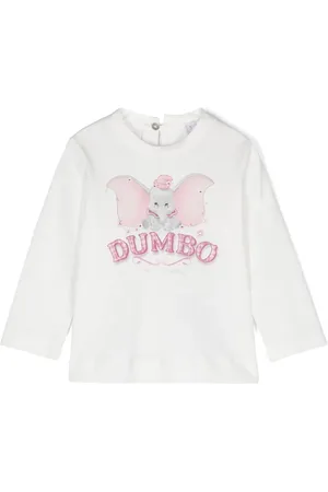 MONNALISA X Disney Dumbo cotton T-shirt