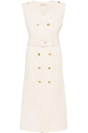 Twin-Set Double-breasted midi dress