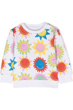Stella McCartney Sun-print cotton sweatshirt