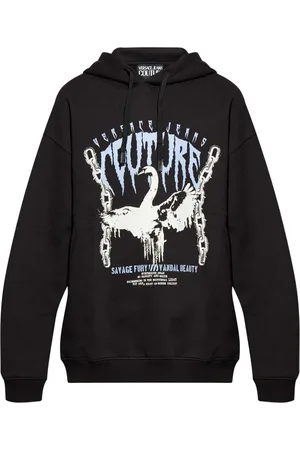 VERSACE Graphic-print hoodie