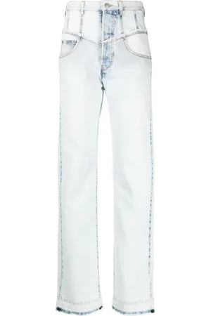 Isabel Marant Noemie high-rise straight-leg jeans
