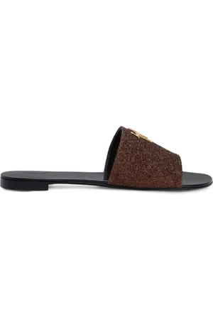 Giuseppe Zanotti Shirley glitter slides