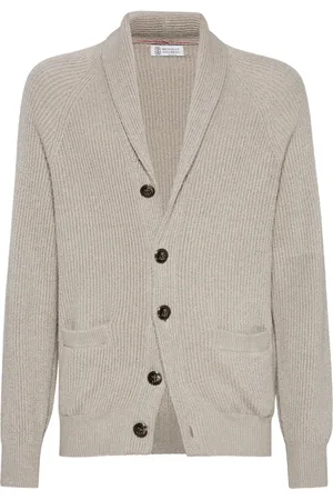 Brunello Cucinelli Ribbed-knit cardigan