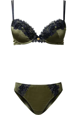 Twin-Set Silk push-up bra and briefs