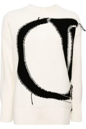 OFF-WHITE Ow maxi logo jumper