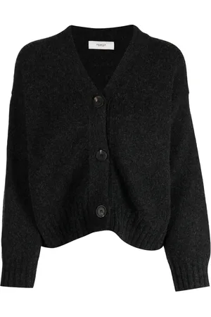 PRINGLE OF SCOTLAND Cropped cashmere cardigan