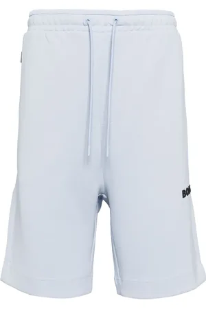 HUGO BOSS Logo-embroidered drawstring shorts