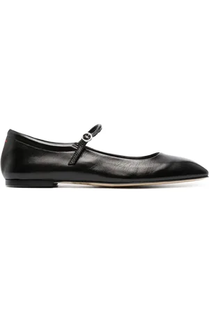 Aeyde Maryjane leather ballerina shoes