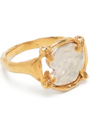 Alighieri The Gilded Frame sterling silver ring