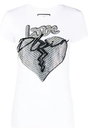 Philipp Plein Love-print short-sleeve T-shirt