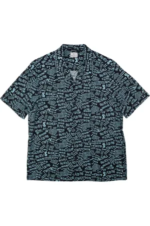 KSUBI Heroism text-print tencel shirt