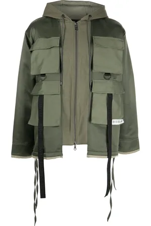 MOSTLY HEARD RARELY SEEN M65 cago-pocket zip-up jacket