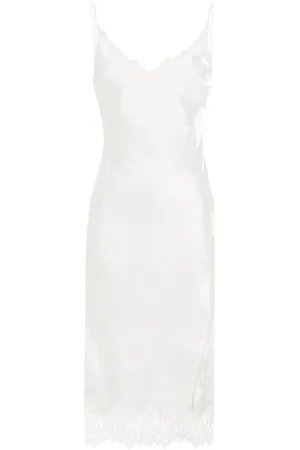 COPERNI Cymatics floral-jacquard slip dress
