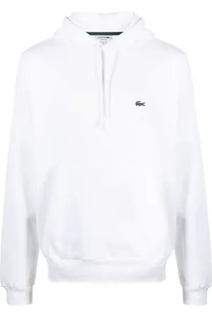 Lacoste Logo-patch drawstring hoodie