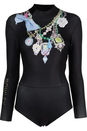 Cynthia Rowley Jewel necklace wetsuit