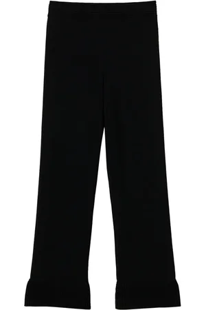 Twin-Set Flared knitted trousers