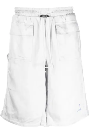PUMA Logo-buckle track shorts