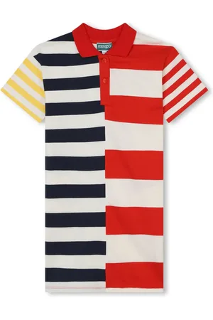 Kenzo Stripe-print organic cotton dress