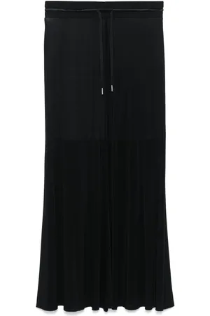 Helmut Lang Flared midi skirt
